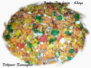 % sweet boondi for Darbesh