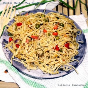 Chilli Garlic Veg Noodles