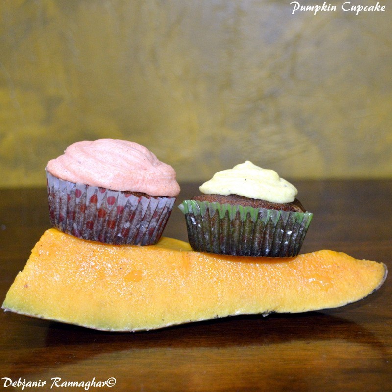 %Pumpkin Cupcake %Debjanir Rannaghar