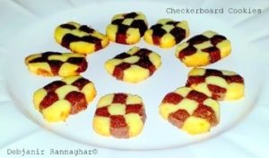 %Checkerboard Cookies Indian Recipe