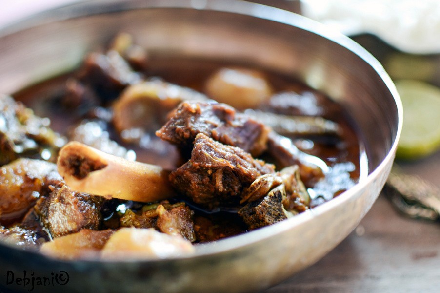 %Bengali mutton curry without onion