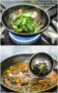 %making of malabar squid curry