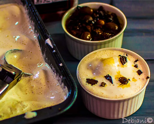 %Rum and Raisin Ice Cream