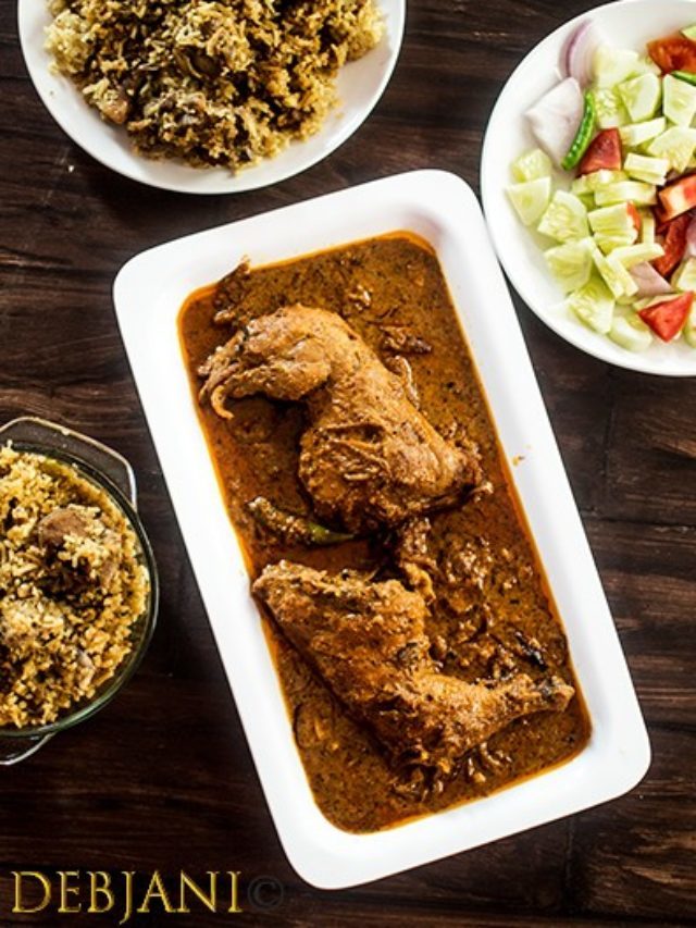 Bangladeshi Chicken Roast Recipe webstory - Marriage Feast style