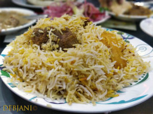%Zam Zam Restaurant Beef Biryani