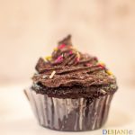 %Chocolate Cupcake with Chocolate Buttercream Frosting