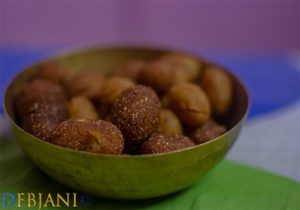 Bengali Narkeli Jam Pitha recipe step by step with pictures