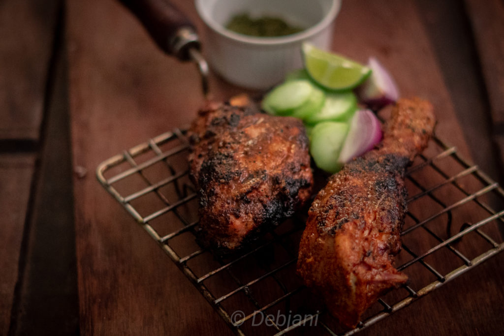 %Tandoori Chicken Recipe Debjanir Rannaghar