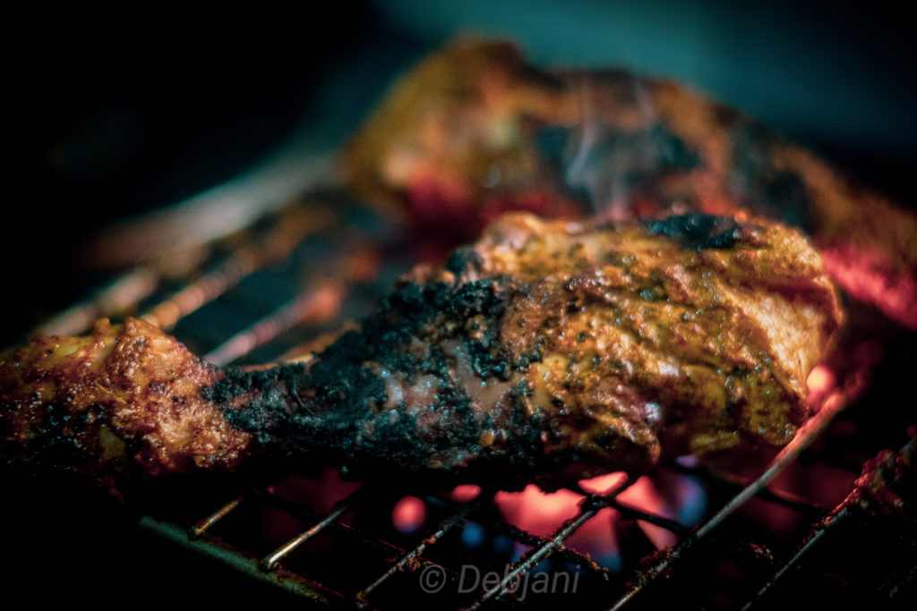 %Tandoori Chicken in Gas oven Recipe Debjanir Rannaghar