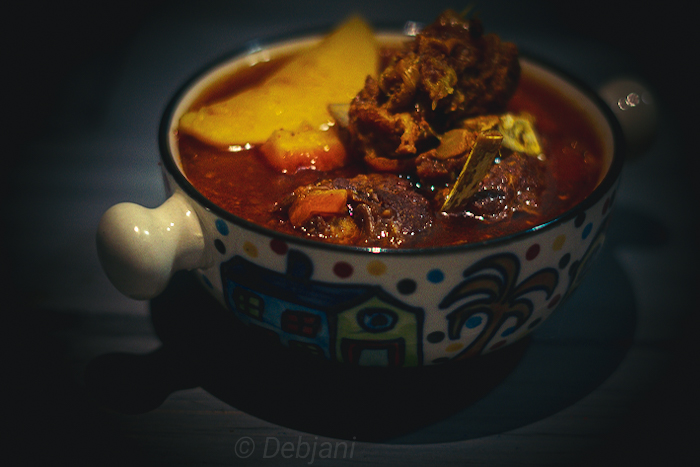 %Bengali Mutton Stew Recipe Debjanir Rannaghar