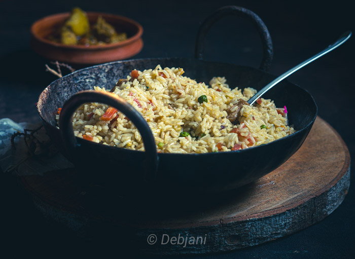 %Bhatbhaja bengali fried rice Recipe Debjanir Rannaghar