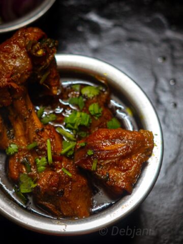 %Dhaba style chicken curry recipe debjanir rannaghar