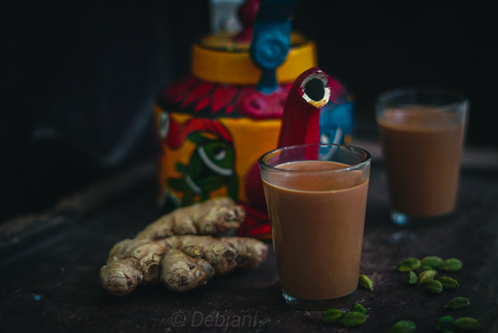 %Ginger Tea Recipe Debjanir Rannaghar