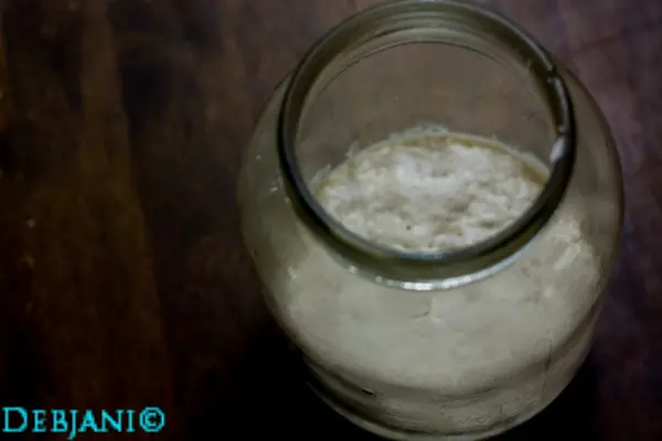 %Day 4 Evening sourdough starter