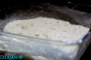 %Day 7 Morning sourdough starter