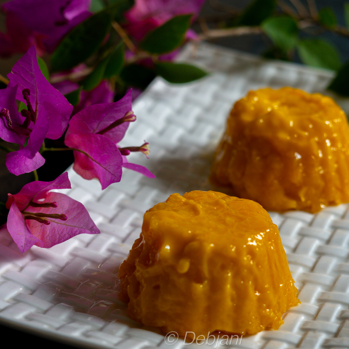 Mango Pudding Recipe With Video Debjanir Rannaghar