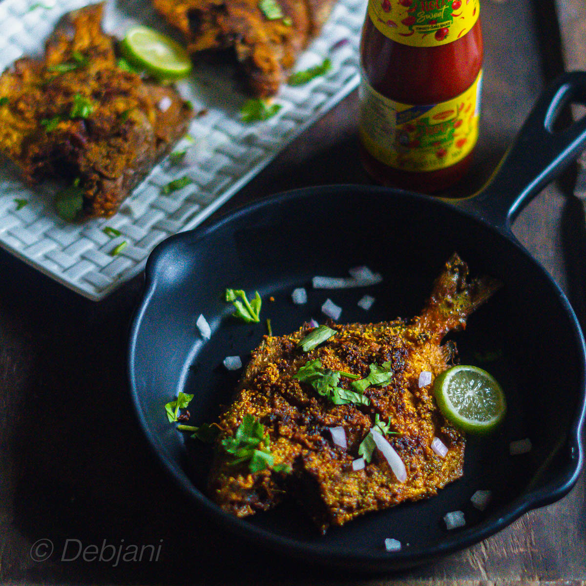 Mangalorean Rava Pomfret Fry Recipe Debjanir Rannaghar