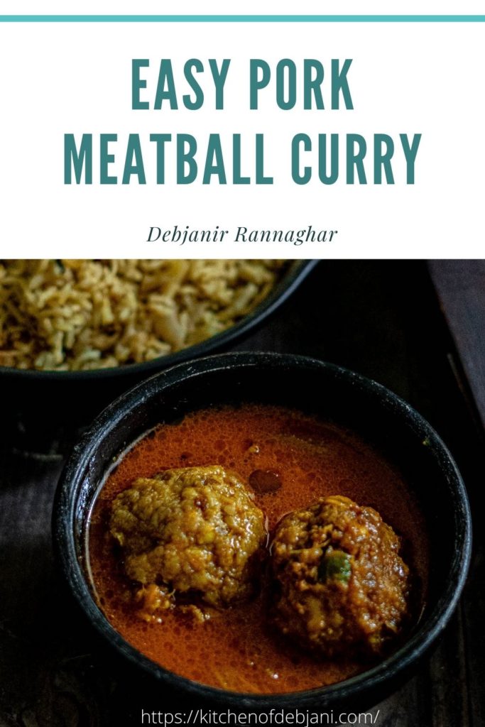%Anglo-indian meatball curry recipe pinterest