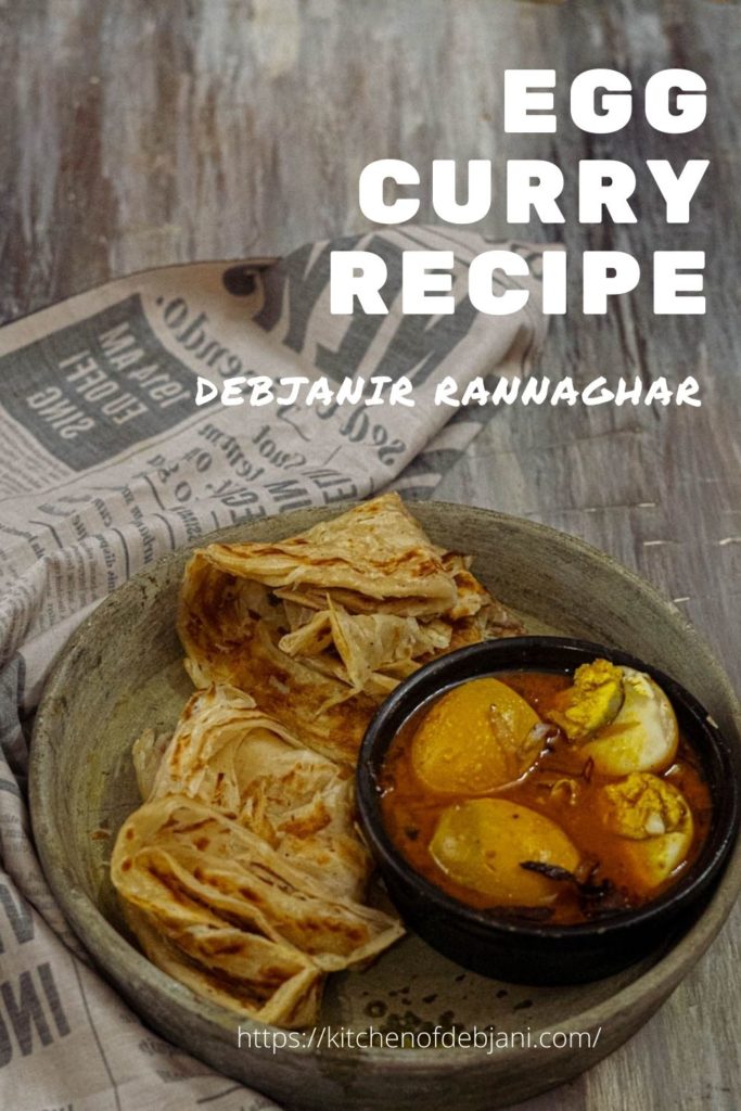 %Egg Curry Recipe Debjanir Rannaghar Pinterest