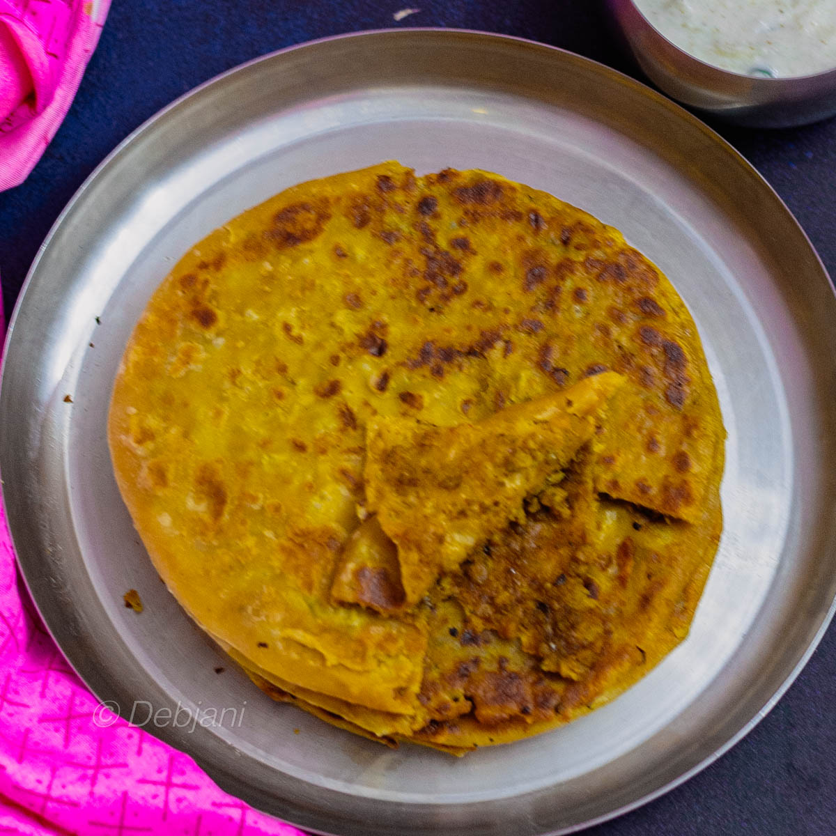 Chicken Keema Paratha Recipe Debjanir Rannaghar