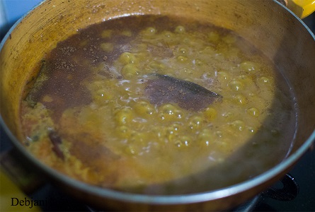 %Bengali Cholar dal Recipe Webstory debjanir rannaghar