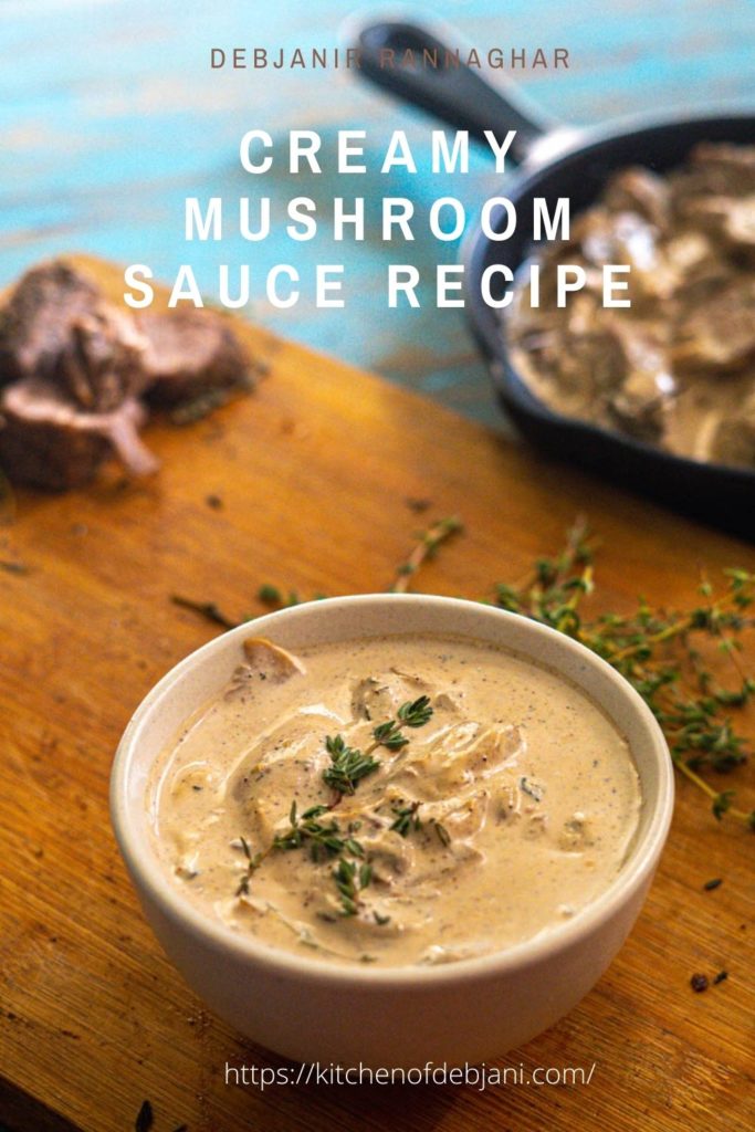 %Classic mushroom sauce recipe pinterest