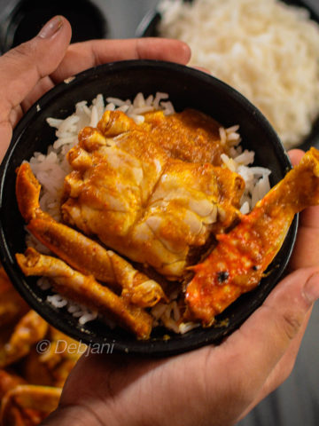 %Crab Malai Curry Recipe Debjanir Rannaghar