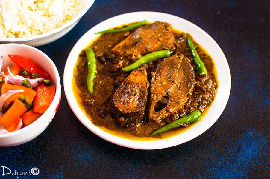 %Bengali Ilish Korma Recipe Debjanir Rannaghar