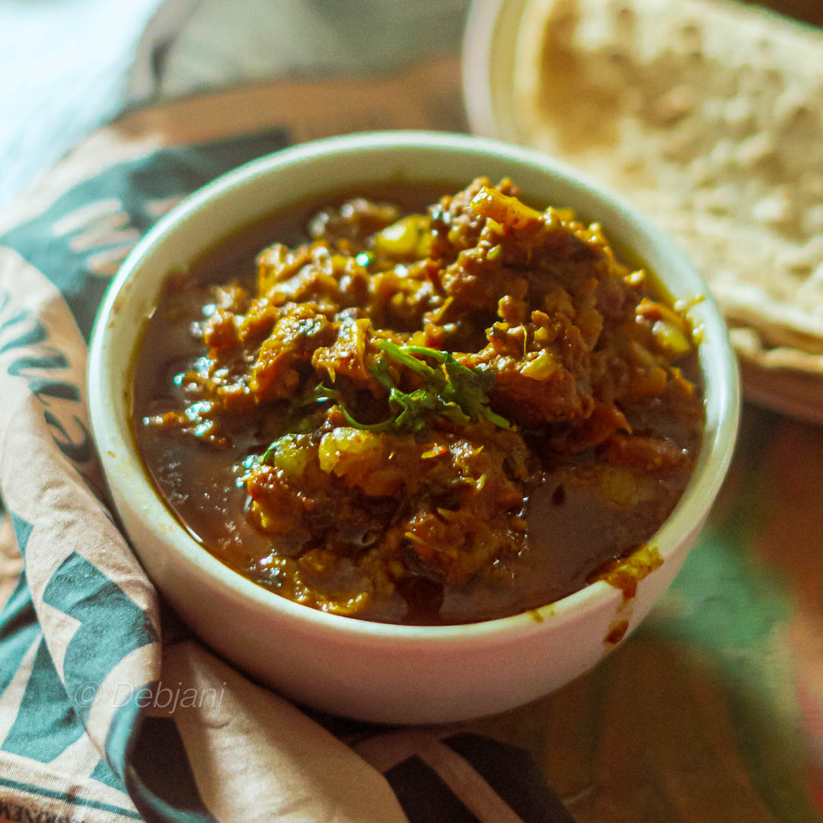 Keema Kaleji | Keema Kalija | Indian mutton mincemeat and mutton liver curry