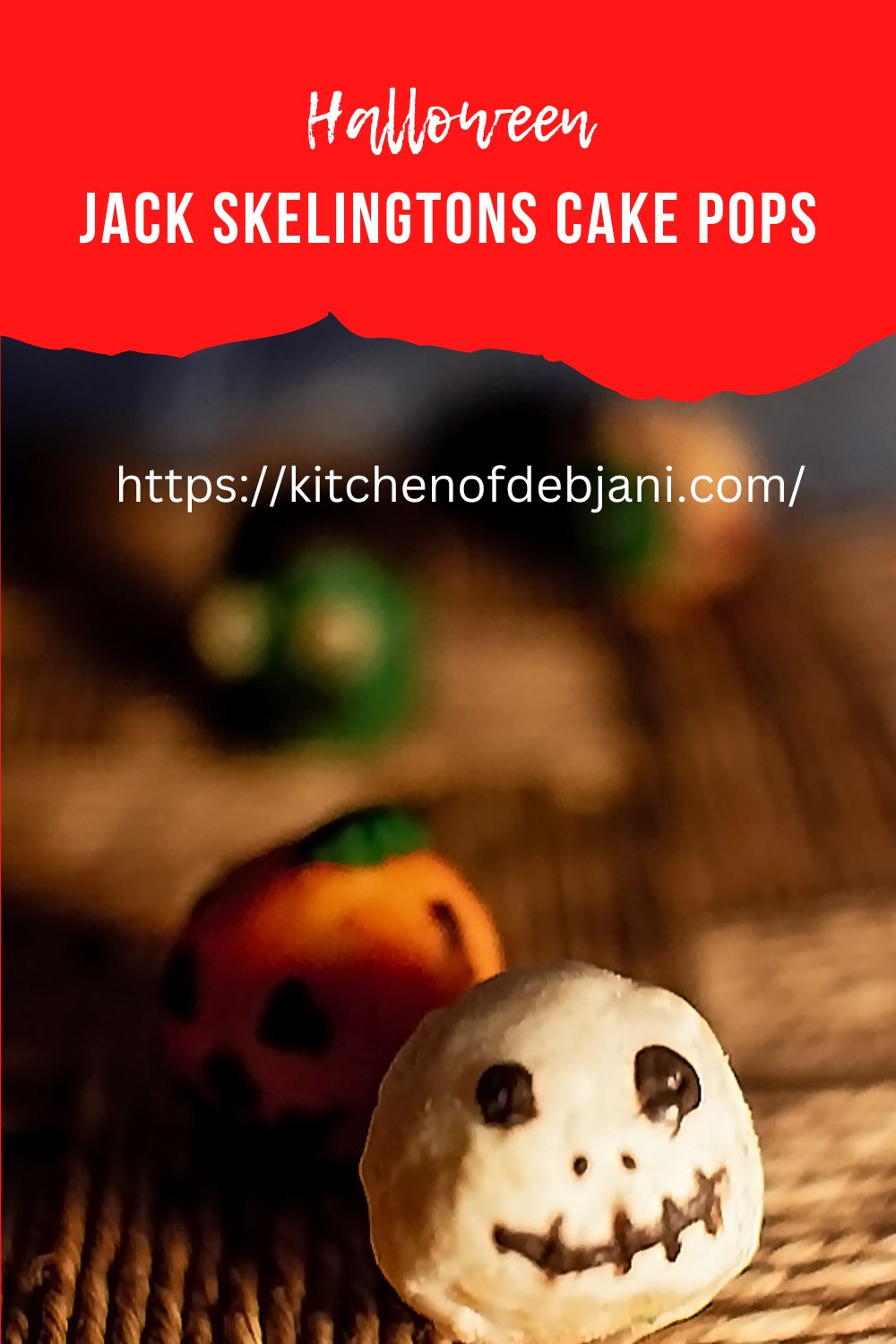 %Jack Skelingtons Cake Pops Halloween Pinterest Pin
