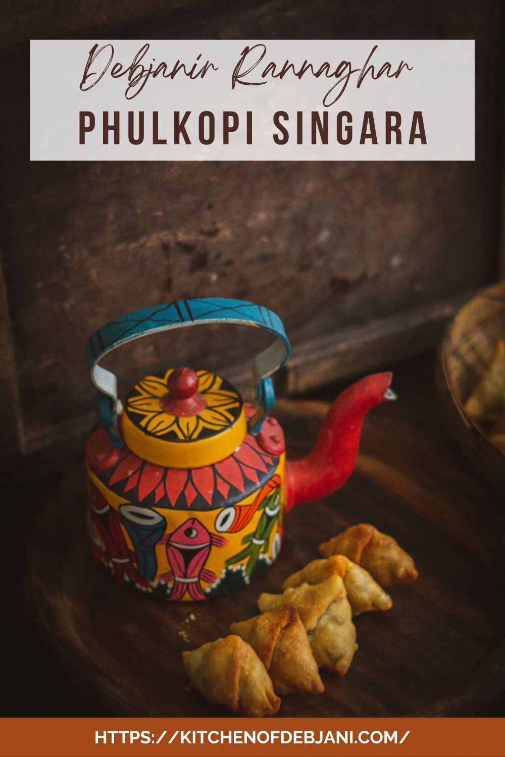 %Phulkopi Singara Recipe Debjanir Rannaghar Food Pinterest Pin