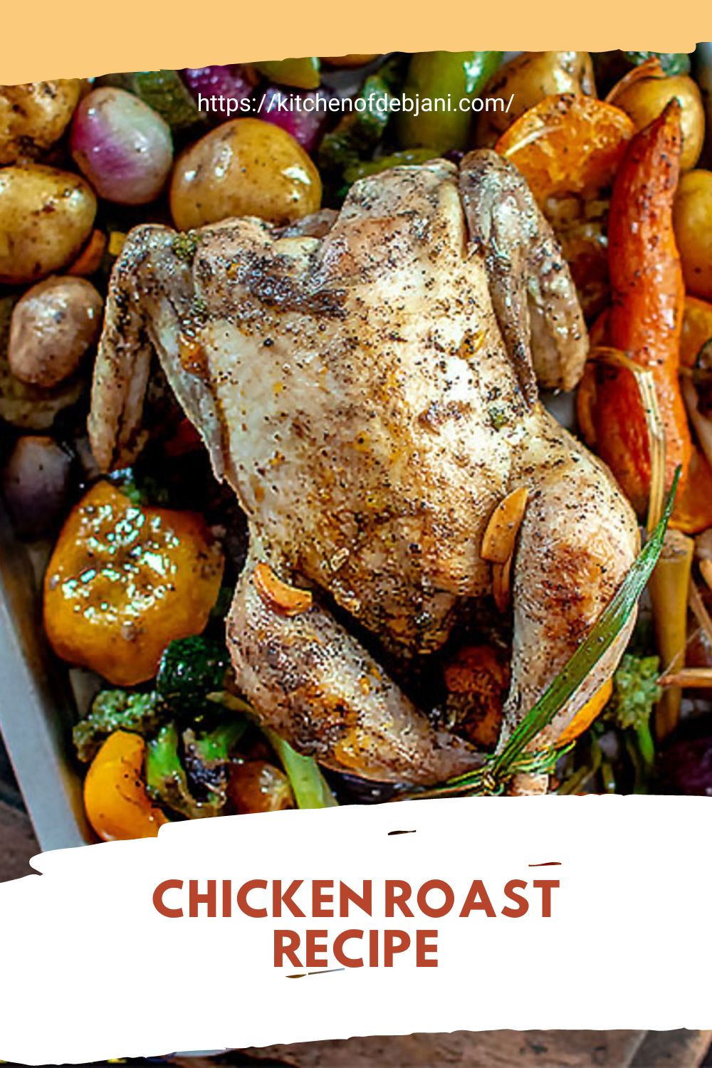 %chicken roast Recipe Pinterest Graphic
