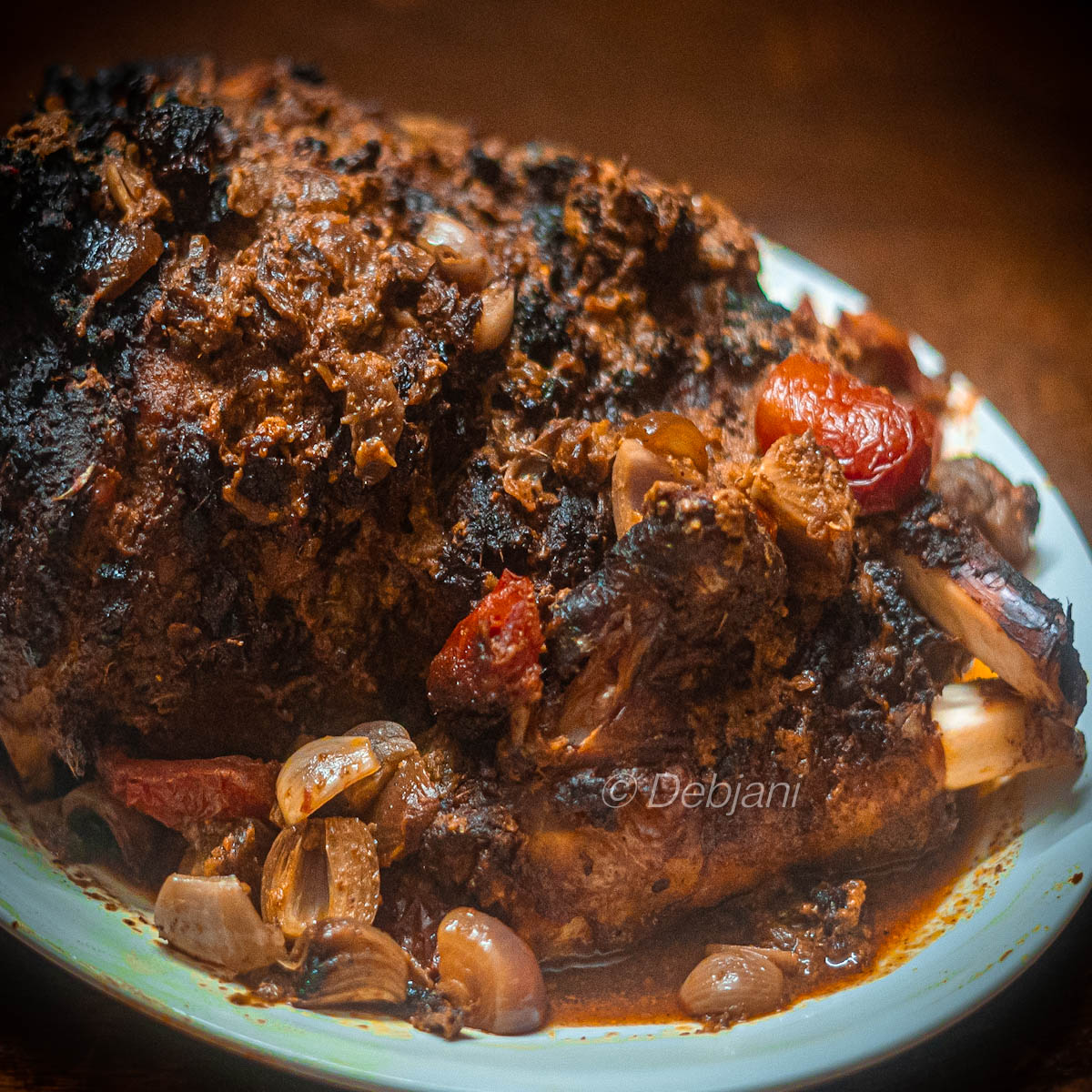 Indian Mutton Raan Roast | Indian-Style Mutton Leg Roast