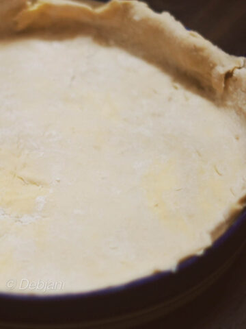 %how to make pie crust at home recipe debjanir rannaghar