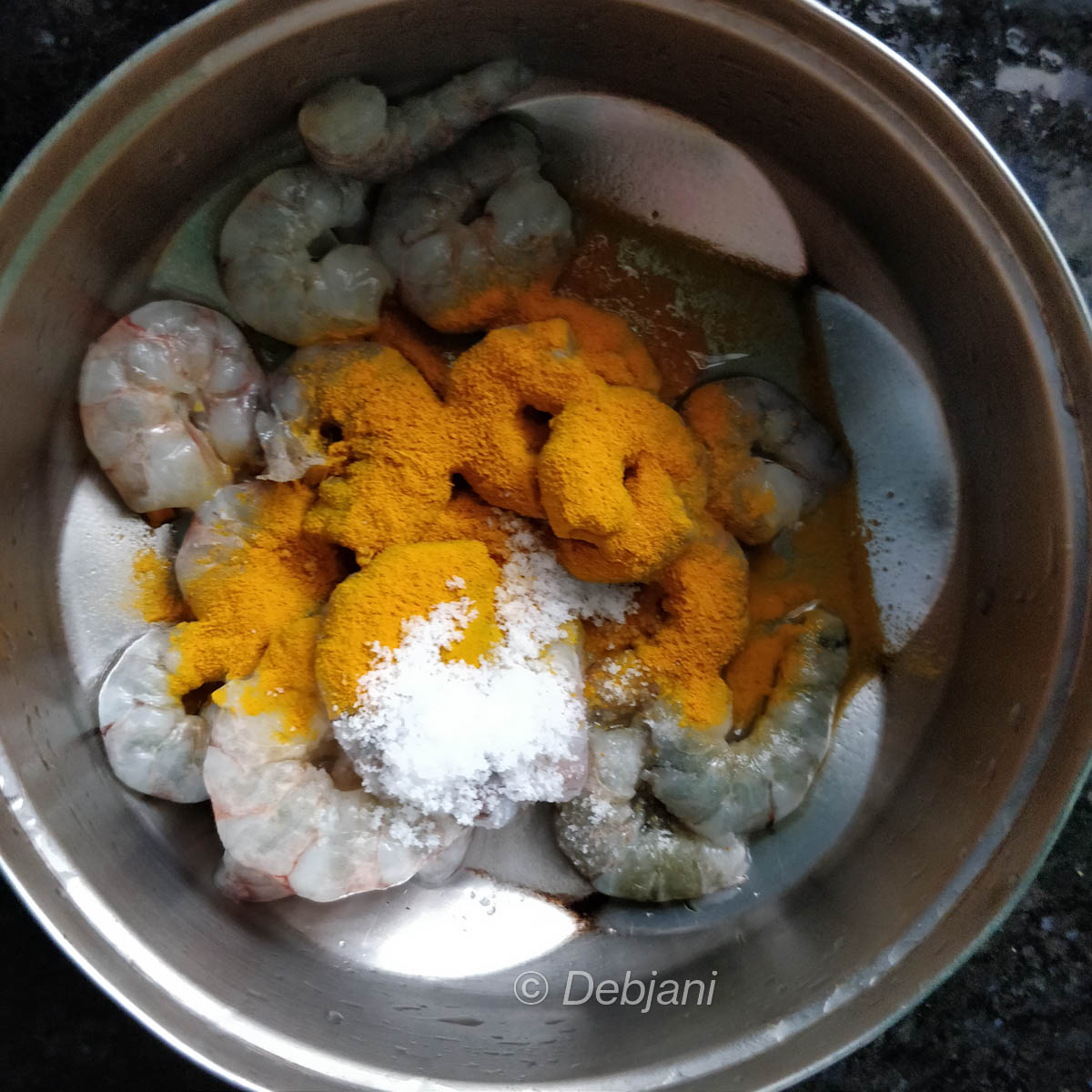 %Authentic Bengali Pepe chingri ghonto_Pepe chingrir ghonto recipe step (1)
