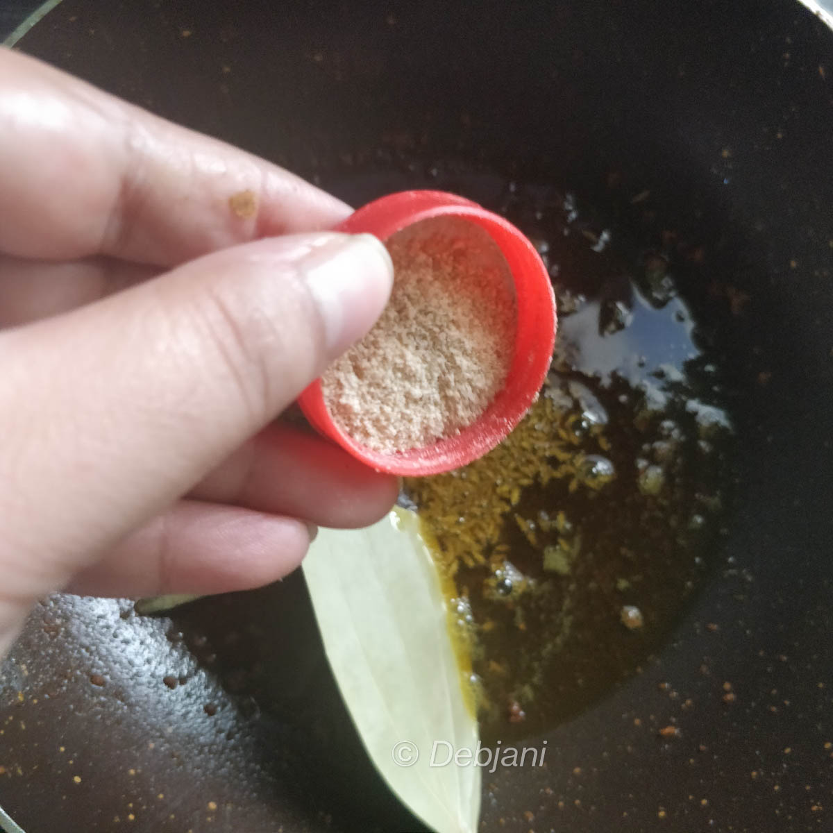 %Authentic Bengali Pepe chingri ghonto_Pepe chingrir ghonto recipe step (6)