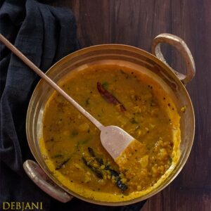 %Mulo diye Motor Dal Recipe Debjanir Rannaghar