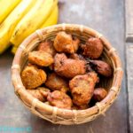 %Bengali Kolar Bora Banana Fritter Recipe Debjanir Rannaghar