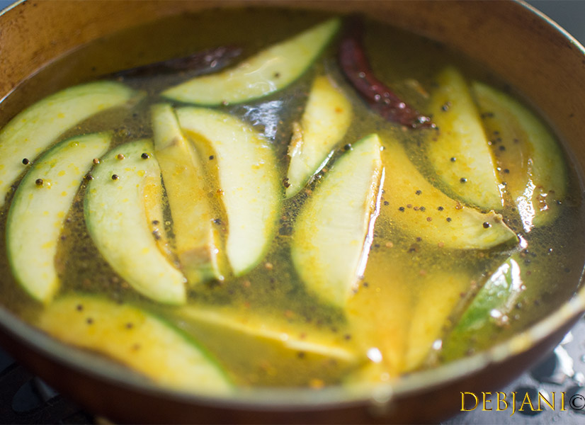 %Bengali Aamer ambol Recipe step