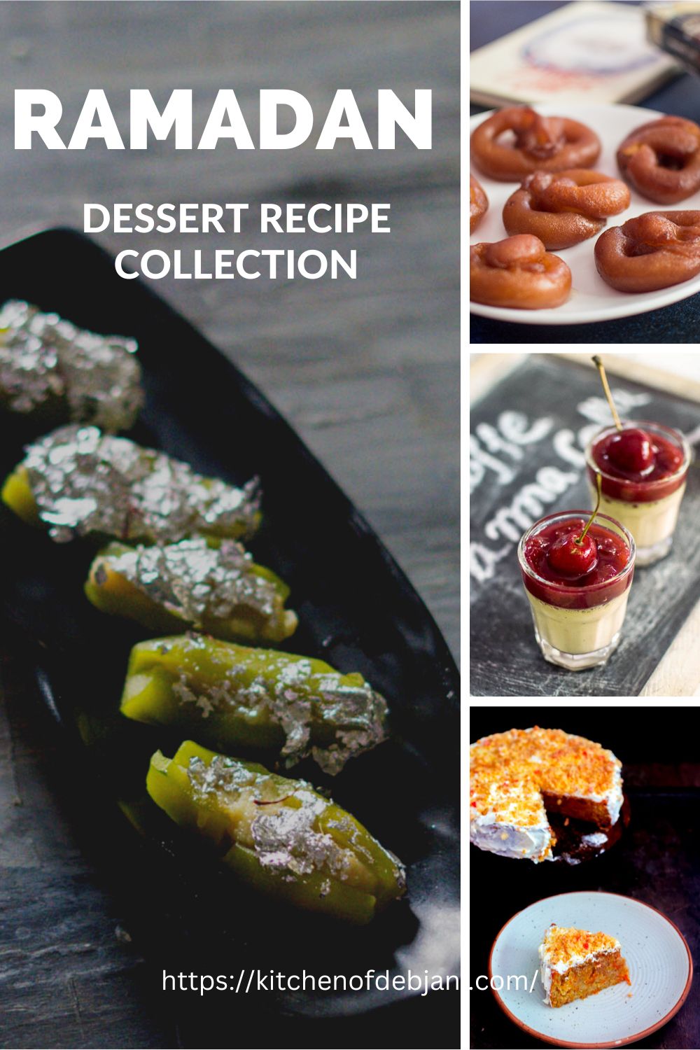 %Ramadan Dessert Recipe collection Pinterest Graphic