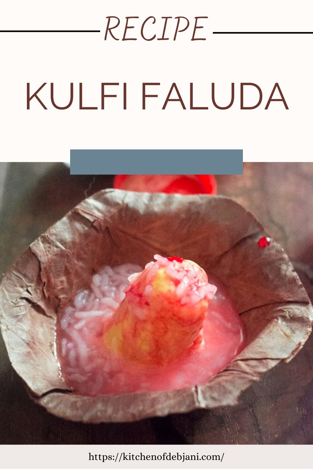 %Kulfi Faluda Recipe Simple Photo Food Pinterest Pin