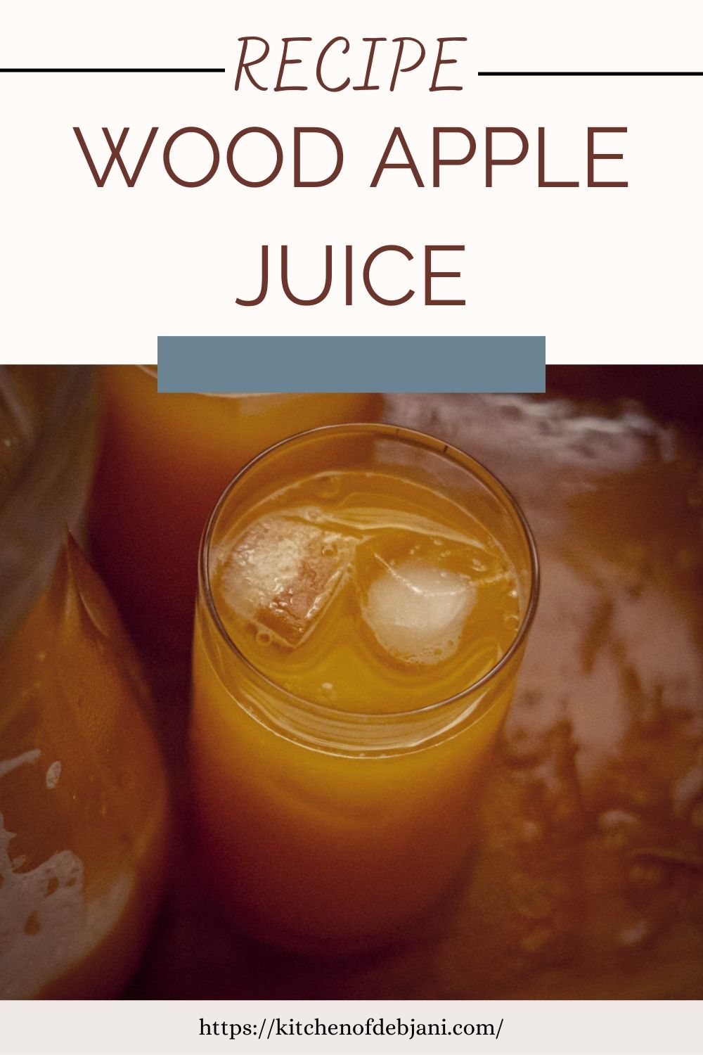 %Wood Apple Juice Recipe Photo Food Pinterest Pin