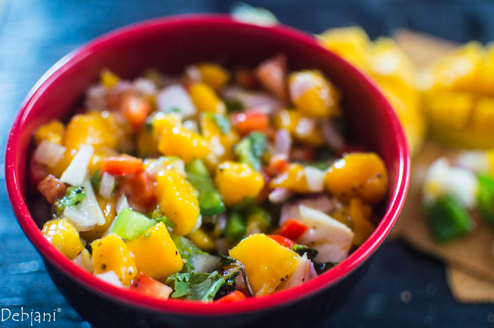 %how to make mango salsa