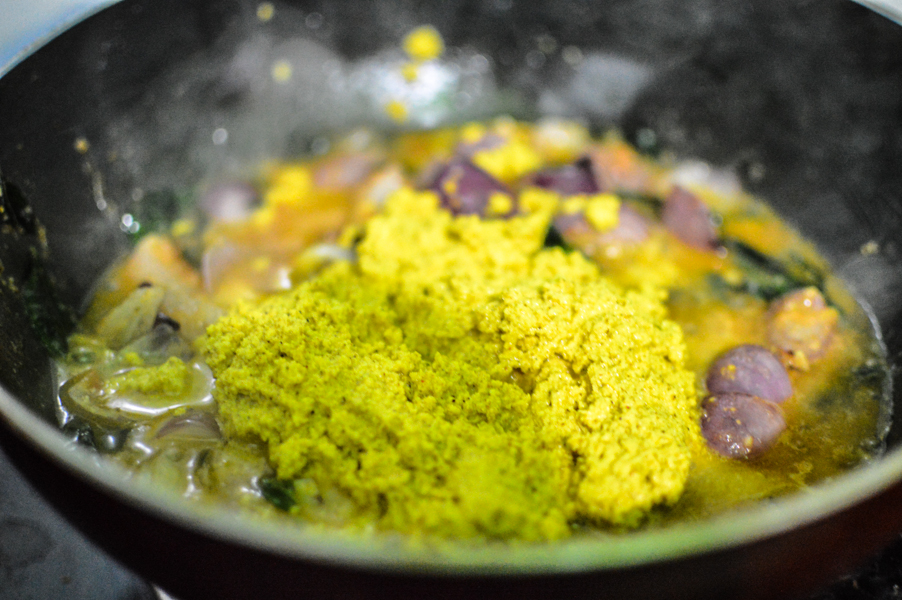 %how to make squid curry debjanir rannaghar