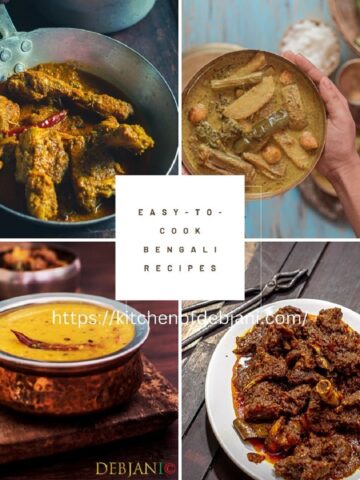 %Easy-to-Cook Bengali Recipes debjanir rannaghar