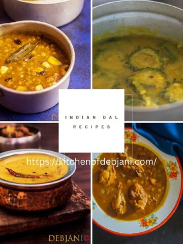 %Indian Dal Recipes Collection Debjanir Rannaghar