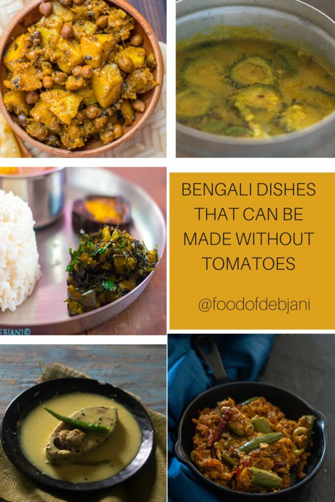 Bengali Dishes that can be made without Tomatoes Debjanir Rannaghar
