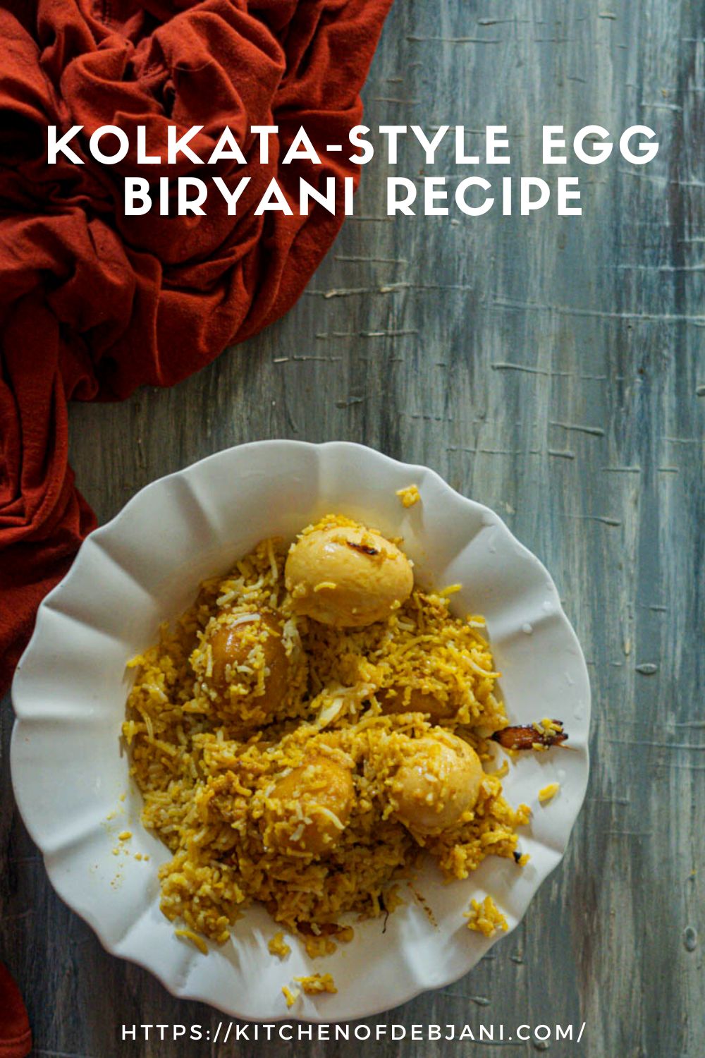 %Kolkata-style Egg Biryani recipe Food Pinterest Pin
