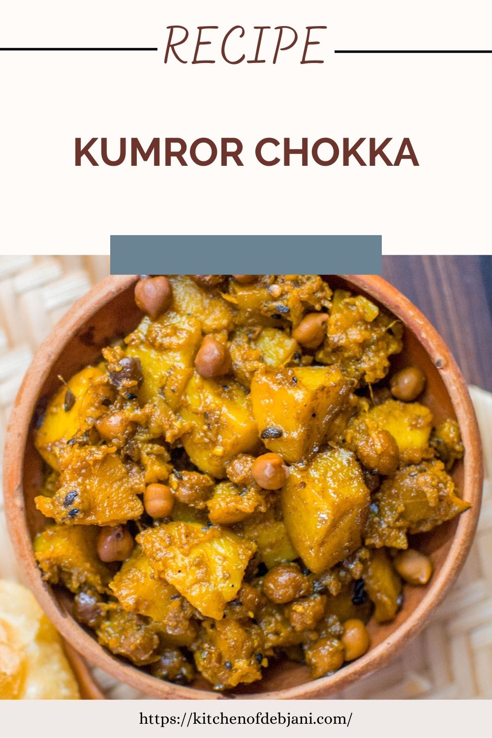 %Kumror Chokka Bengali Recipe debjanir rannaghar Photo Food Pinterest Pin