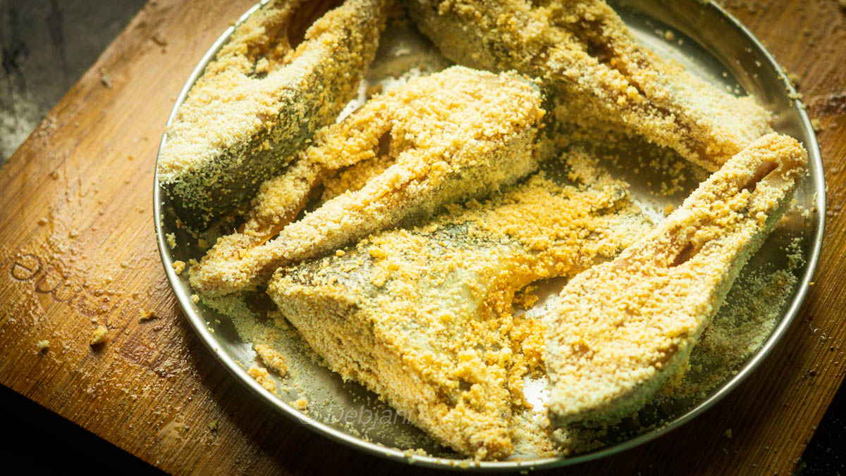 %pan-fried fish fry recipe with Rupchand debjanir rannaghar (1)